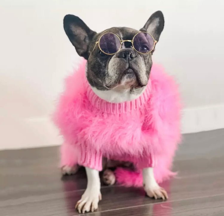 Chic Fluffy Sweater - Boujee Pup Co