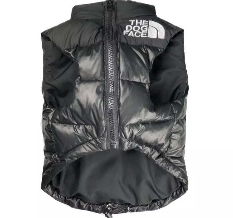 The Dog Face Puffer Vest Jacket