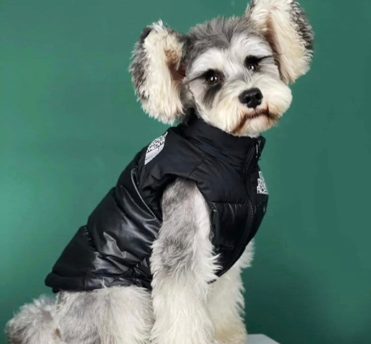 The Dog Face Puffer Vest Jacket